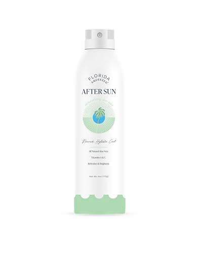 Florida Squeezed Aloe After Sun Spray 6 Fl Oz - Cooling Hydrating Sun Skin Mist