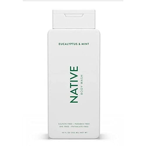 Native Eucalyptus & Mint Body Wash - 11.5 oz Hydrating Shower Gel - Pack of 1