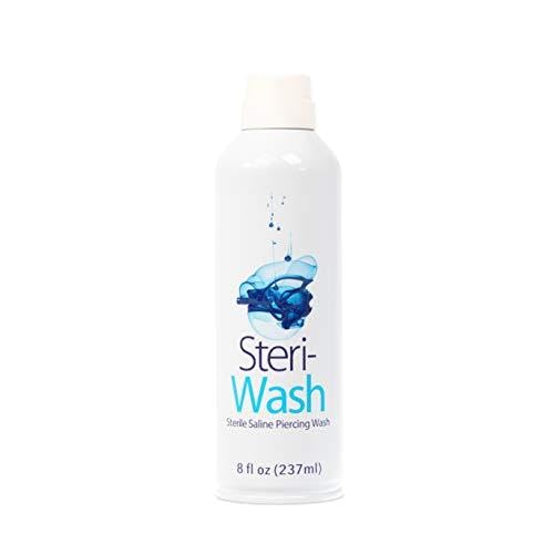 Steri-Wash Aftercare Piercing Spray - 8 Oz Vegan Solution