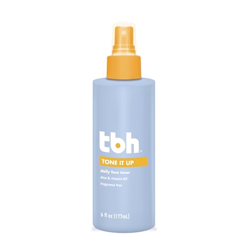 TBH Kids Hydrating Face Toner with Aloe & Hyaluronic Acid – Gentle, Alcohol-Free for Sensitive Skin – 6 oz – Face Toner for Girls & Boys