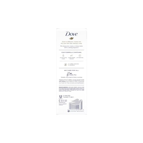 Dove Relaxing Lavender Beauty Bar Soap, 3.75 oz Bars (Pack of 6)
