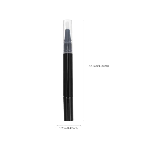 Lurrose 10pcs 3ml Twist Pen Cosmetic Applicator for Lip Gloss and Nail Oil