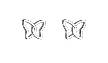 Doll Ear Piercing Kit with Butterfly Earrings & Piercing Tool - Compatible with 18 Inch & Plastic Dolls