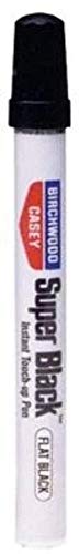 Birchwood Casey Flat Black Touch-Up Pen for Deep Scratches, 0.33 oz