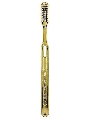 Luxury 18K Gold Plated Toothbrush with Tynex Bristles - 1 Count