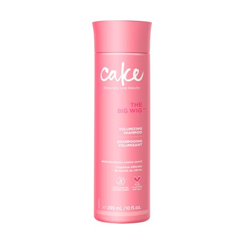 Cake Beauty The Big Big Deal Thickening Volume Shampoo - 10 Fl Oz, Vegan & Sulfate-Free with Aloe Vera & Lemon Cookie Scent