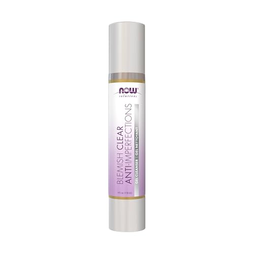 NOW Solutions Blemish Clear Gel Cleanser 4 fl oz for Oily & Acne-Prone Skin