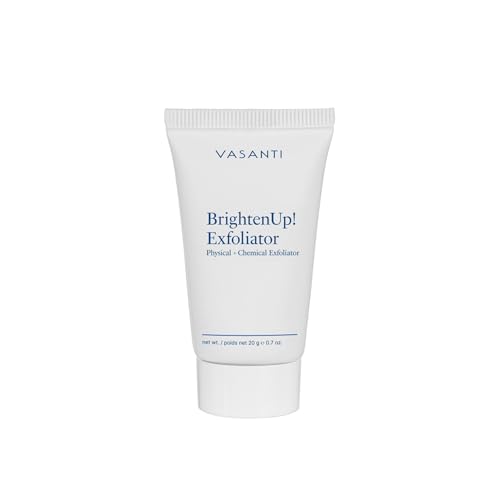 VASANTI BrightenUp! Exfoliator Scrub - 20g Natural Facial Exfoliant