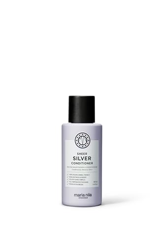 Maria Nila Sheer Silver Conditioner for Blonde, White & Grey Hair - 1 Count
