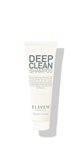 ELEVEN AUSTRALIA Deep Clean Clarifying Shampoo 1.7 Fl Oz - Removes Build-Up & Hydrates Scalp