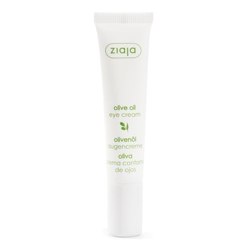 Ziaja Natural Olive Eye Cream - Moisturizing, Toning & Wrinkle Care, 0.5 fl oz