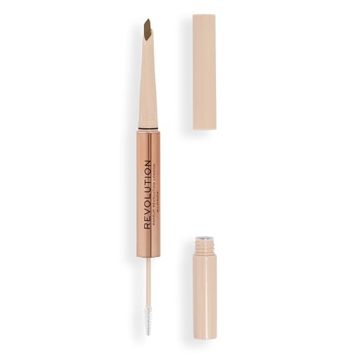 Revolution Brow Filter Duo - 2-in-1 Eyebrow Pencil & Gel, Blonde