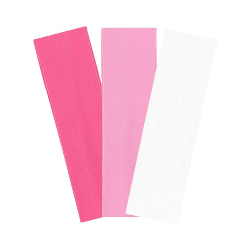 3-Pack Non-Slip Women's Sports Headbands - Soft & Stretchy