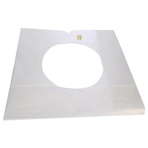 Easydry Professional Technical Shoulder Cape - White Salon Protective Cape