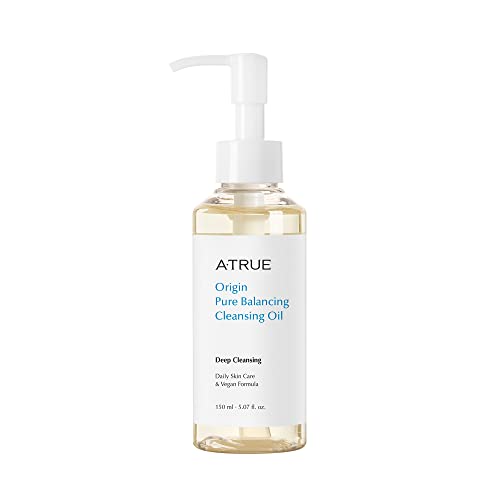 A·TRUE Pure Balancing Cleansing Oil - 5.07 fl. oz. Vegan Deep Cleanser