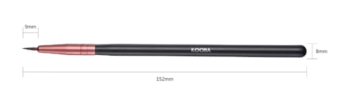 KOOBA Precision Eyeliner Brush for Gel & Liquid Makeup Travel Friendly