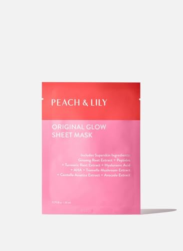 Peach & Lily Original Glow Sheet Mask for Radiant Skin