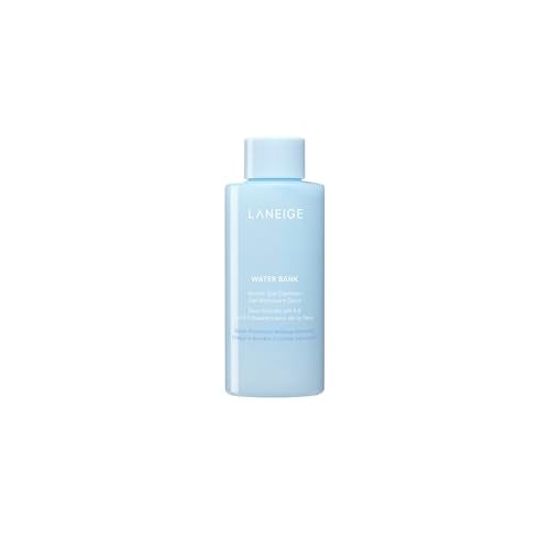LANEIGE Water Bank Gentle Gel Facial Cleanser, 2.7 Ounce Hydrating Wash