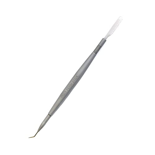 Amber Lash Stainless Steel Lash Lift Tool with Double Row Brush