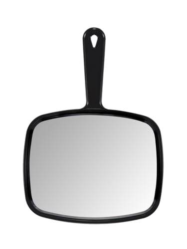 PROTECLE Handheld Barber Mirror - 9.3" x 6.7", Distortion-Free