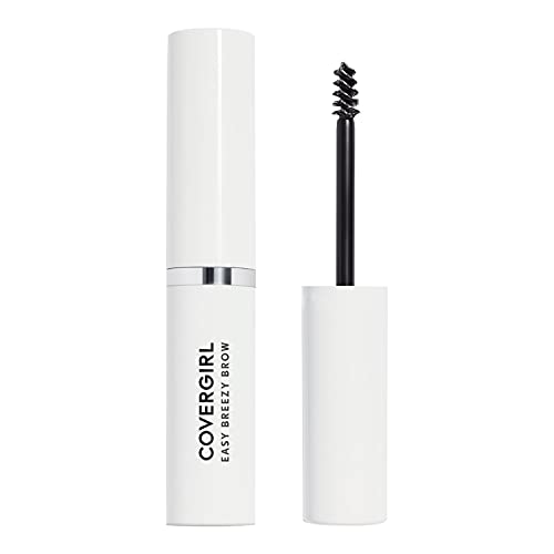 Covergirl Easy Breezy Brow Volumizing Gel 0.16 Fl Oz - Clear, 24-Hour Hold, Argan Oil & Biotin, Cruelty-Free
