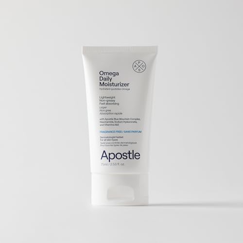 APOSTLE Omega Daily Hydrating Facial Moisturizer for Men 0.68oz - Travel Size