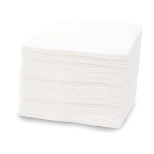 LAVDIK Extra Thick Disposable Face Towels - 40 Count, 100% Rayon