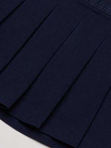 Children's Place Girls' Uniform Pleated Skort - Tidal, Size 6-7