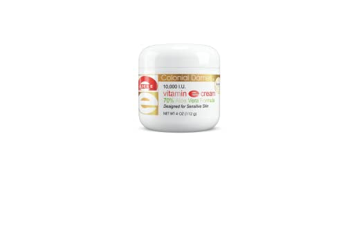 Colonial Dames Vitamin E and 70% Aloe Vera Moisturizing Cream, 4 oz
