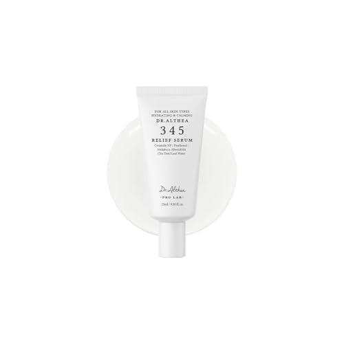 Dr.Althea 345 Relief Serum, Vegan Hydrating Face Serum for Sensitive Skin