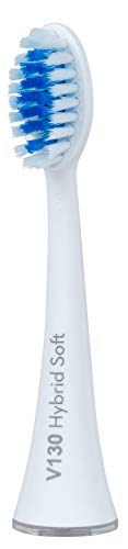 PRO-SYS VarioSonic White Electric Toothbrush Replacement Heads — Pack of 3, Soft Burst Brush Tips