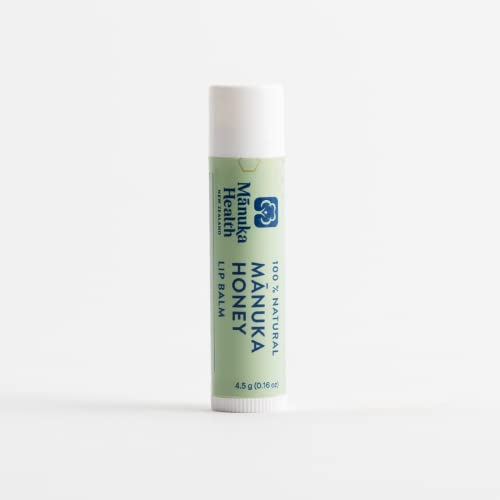 Manuka Health Lip Rescue Lip Balm 0.16 oz (Pack of 2) - Natural MGO 250+ Honey & Beeswax