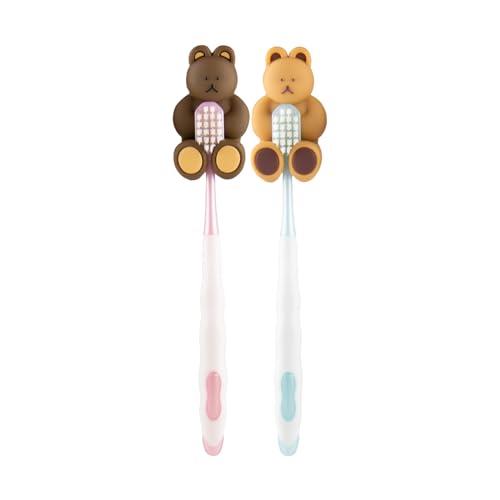 Lindo Ultra Soft Toothbrush Set with Koala Holders - Gentle Clean