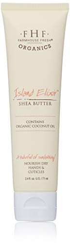 FarmHouse Fresh Island Elixir Shea Butter Hand Cream - Tropical Scent, 2.4 Fl Oz