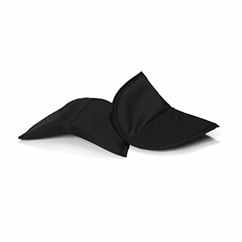 Dritz 1" Set-in Shoulder Pads for Jackets & Coats - Black