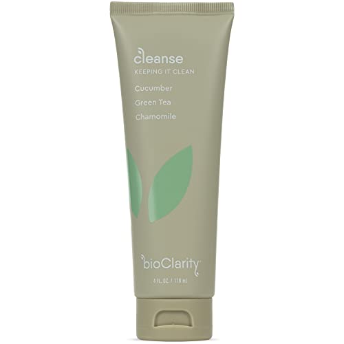 BioClarity Face Cleanser 4 Fl Oz | Vegan, Gentle Wash for Sensitive Oily Skin