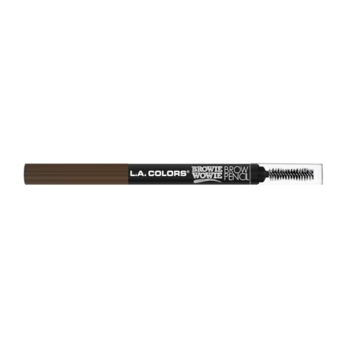 L.A. COLORS Browie Wowie Soft Brown Brow Pencil - Long-Lasting & Smudge-Proof