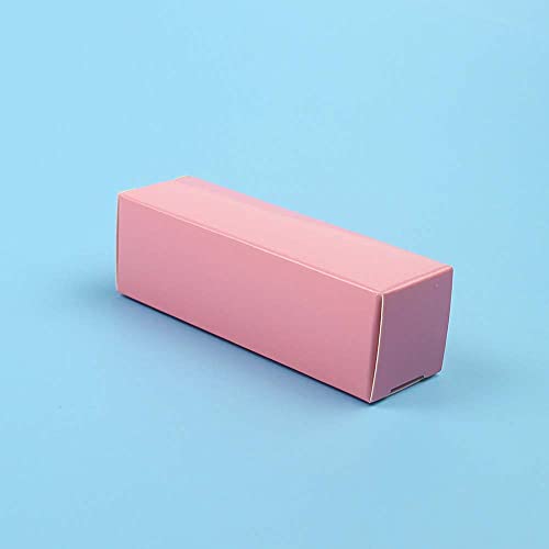 50pcs Pink Lip Gloss & Mascara Paper Boxes - Cosmetic Packaging Organizer