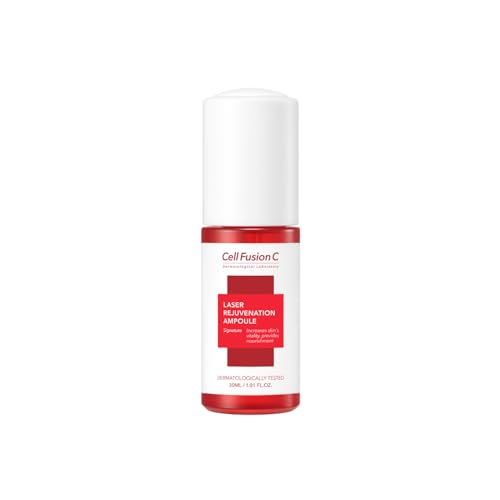 Cell Fusion C Laser Rejuvenation Ampoule with 8 Peptides & Hyaluronic Acid - 1.01 fl. oz
