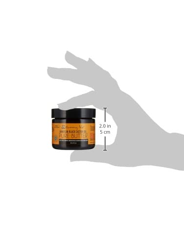Jamaican Black Castor Oil Pure Butter - Nourishing Organic Moisturizer | 2 oz