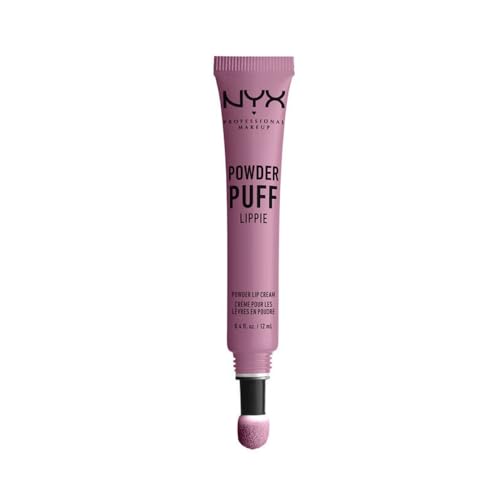 NYX Powder Puff Lippie Lip Cream - Will Power (0.4 Fl Oz) - Vegan Matte Lipstick