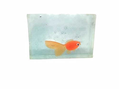 Kids Clear Soap with Hidden Fish Toy – 4 oz Fun Bath Time Surprise