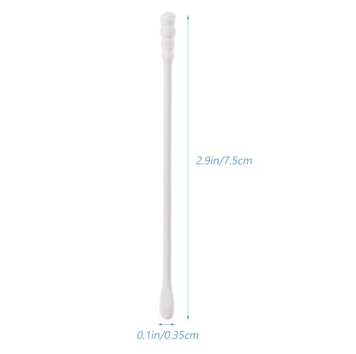 NUOBESTY Baby Cotton Swabs 400PCS Double-Ended Ear & Nose Cleaning Sticks