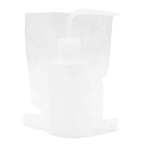 Clear Tattoo Wash Bottle Bags - 250 Disposable Polyethylene Sleeves