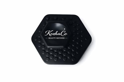 KozhaCo Hexagonal Silicone Face Scrubber - Dual-Sided Facial Cleansing Brush