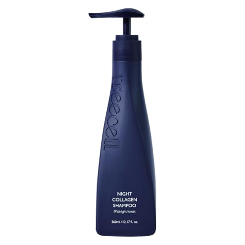 TREECELL Night Collagen Shampoo - 17.58 Fl Oz | Deep Hydration & Cleansing