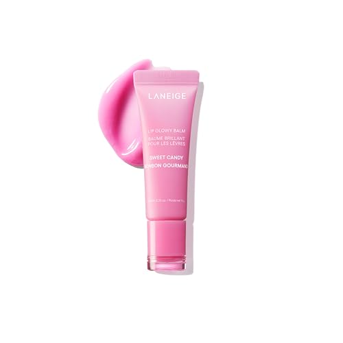 LANEIGE Lip Glowy Balm Sweet Candy Tinted Lip Moisturizer with Shea Butter