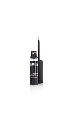 Kiko Milano Waterproof Eyeliner – Precise, Long-Lasting Black Liquid Eyeliner, 2.5ml