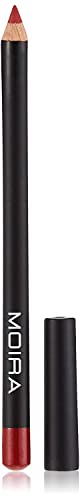 Moira Lip Exposure Pencil - Red Rose, Highly Pigmented Lip Liner for Precise Definition