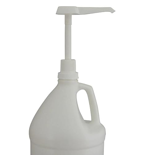 Pump Dispenser for Gallon Containers - Fits 38mm Standard Neck, Pack of 3